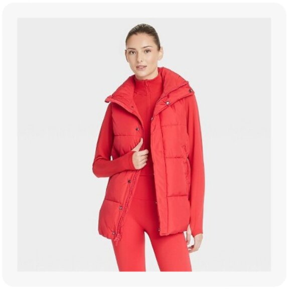 all in motion Jackets & Blazers - *SOLD* All in Motion Red Women's Vest
